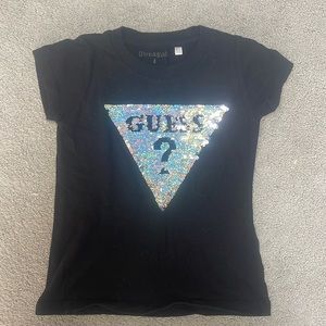 Guess flip sequin t-shirt
